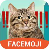 Cat Word Sticker with lovely style for Messenger