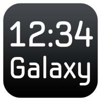 Galaxy Clock Widget