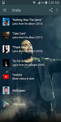 Drake Lyrics APK for Android Download