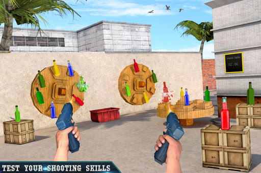3D Penembakan Botol Game Baru: Game Gratis Offline screenshot 15