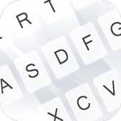 Simple White Emoji Keyboard on 9Apps
