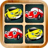 Car memory games pictures for kids and adults