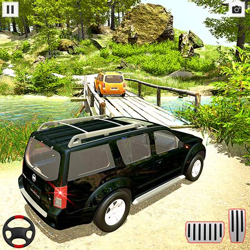 Real Prado Driving Car Games