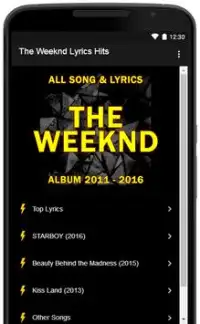 The Weeknd Song Lyrics APK for Android Download