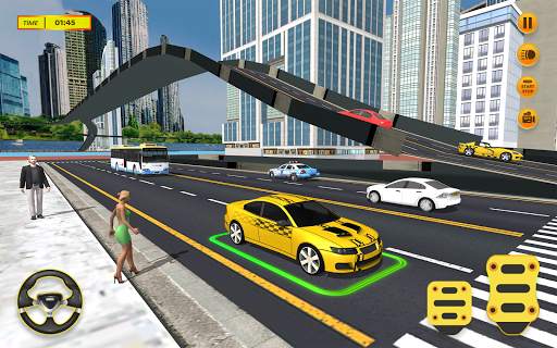 New Taxi Simulator 2021 - Taxi Driving Game screenshot 3