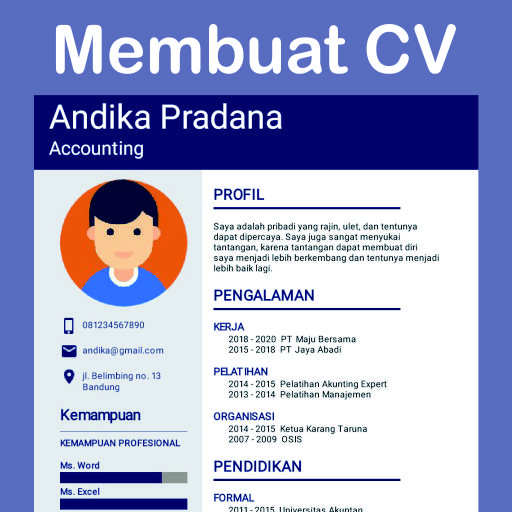 Membuat CV Lamaran Kerja Bahasa Indonesia