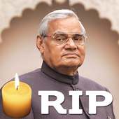 RIP Atal Bihari Vajpayee Profile Photo Maker on 9Apps