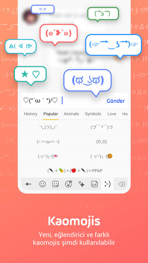 Facemoji Emoji Klavye&Temaları screenshot 6