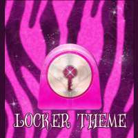 Rosa Zebra Theme GO Locker