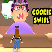 Crazy Cookie Swirl Rbx Obby Escape Girl mod