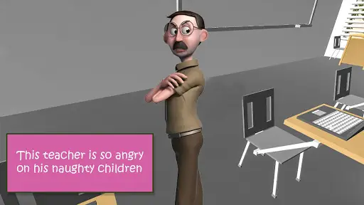 Hello Scary Crazy Teacher 3D - Baldi's Basics Game::Appstore for  Android