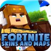 Fortnite Skins and Map for Minecraft