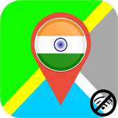 ✅ India Offline Maps with gps free
