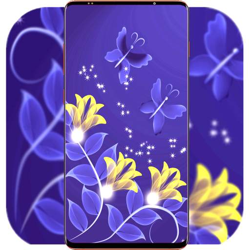 Abstract Flower Wallpaper