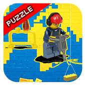 Sliding Puzzle Lego City