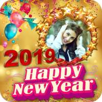 2019 New Year Photo Frames,Greetings on 9Apps