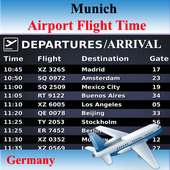 Munich Airport Flight Time on 9Apps