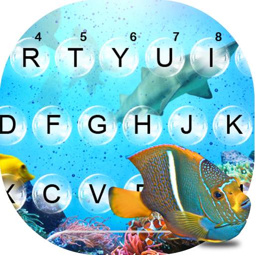 UnderwaterWorld Live Keyboard Theme