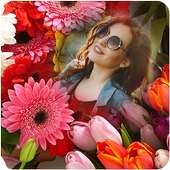 Colorfull Flower Photo Frame on 9Apps