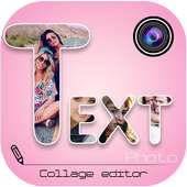 Text Photo Collage Maker