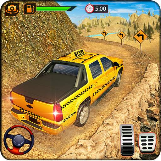 SUV Taxi Yellow Cab: Offroad NY Taxi Driving Game