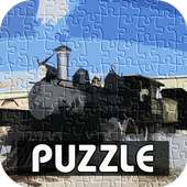 Steam Train Sliding Puzzle