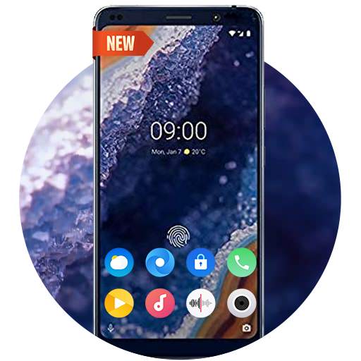 Launcher For Nokia 9  Pro themes and wallpaper