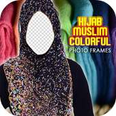 Hijab Muslim Colorful Photo Frames on 9Apps