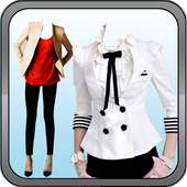 Woman Fashion Photo Suit on 9Apps