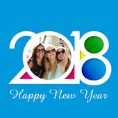 New Year 2018 Photo Frame on 9Apps