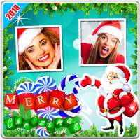 Christmas Photo Frames Dual Christmas Greetings on 9Apps