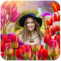 Tulip Flower Photo Frames on 9Apps