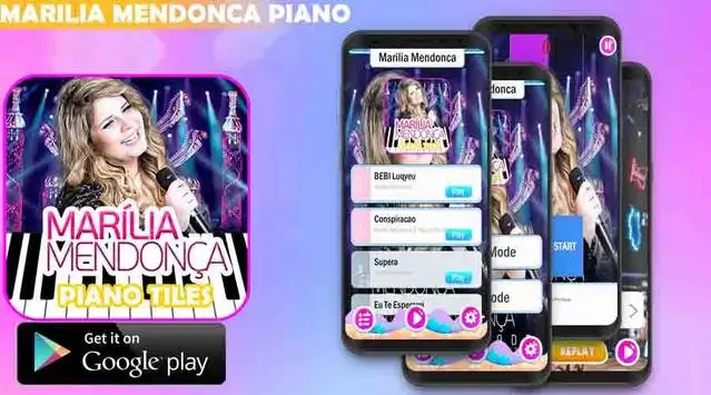 Marília Mendonça piano tiles para Android - Download