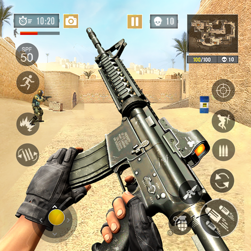 FPS 코만도 슈팅 - 총기 게임, 군대 게임 icon