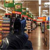 Sniper FPS Superhero of Smash Supermarket