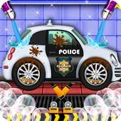 Police multi car wash: design naprawy ciężarówki