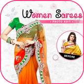 Woman Saree Photo Editor - Women Saree Photo Suit on 9Apps
