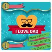 Father's Day Stickers Pack On Photo Greetings
