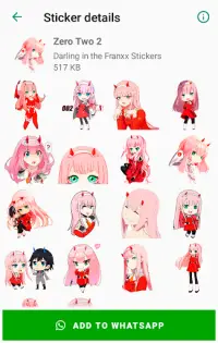 Sticker Maker - Darling in the franxx