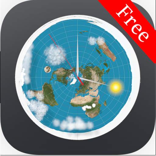 Flat Earth Clock (Free)