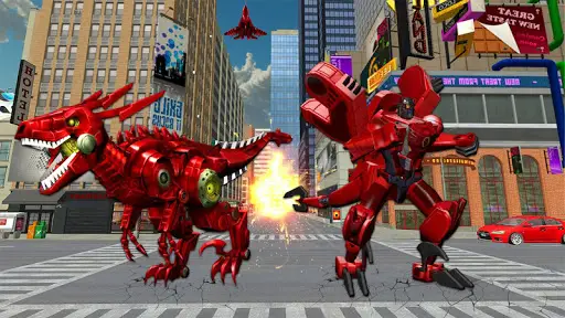 Dinosaur Robot Jet Games APK Download 2023 - Free - 9Apps
