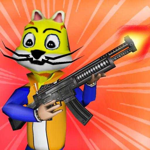 Shooting Pets Sniper - 3D Pixel Gun games for Kids