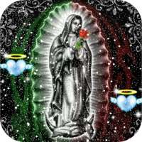 Virgen De Guadalupe Nevando Fondo En Movimiento on 9Apps
