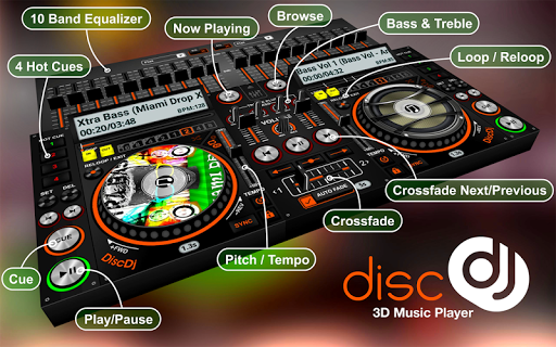 DiscDj 3D Music Player - 3D Dj screenshot 5