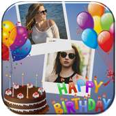 Happy Birthday Photo Collage on 9Apps