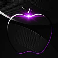 Crystal Black Apple Theme on 9Apps