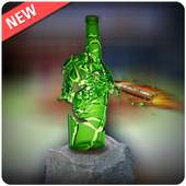 Real Bottle Shooting Game 3D