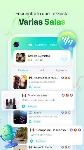 Yalla - Chat de Voz en Grupo screenshot 3