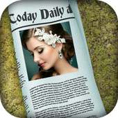 News Paper Photo Frame on 9Apps