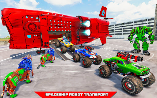 Space robot transport games 3d screenshot 24
